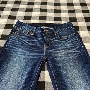 EXC! Buckle Black Fit No. 53 Classic Skinny Jeans Women's Size 29 x 30 Dark